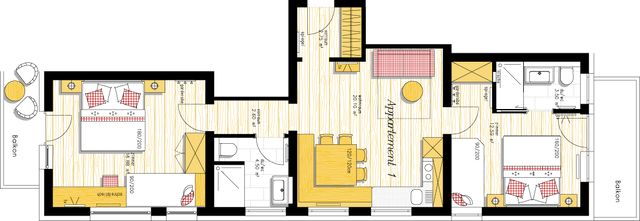 Ferienwohnung 1