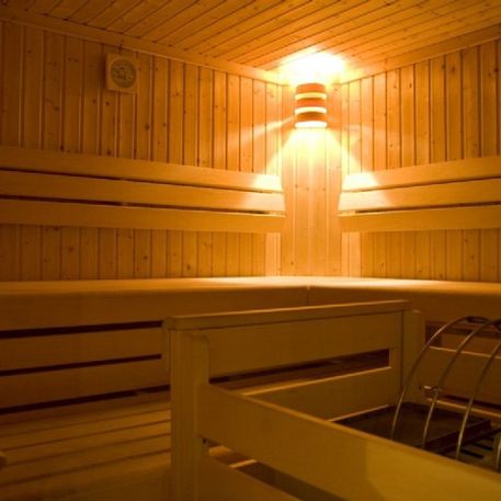 Sauna von innen