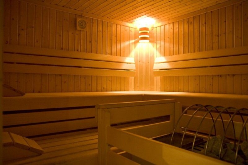 Sauna von innen